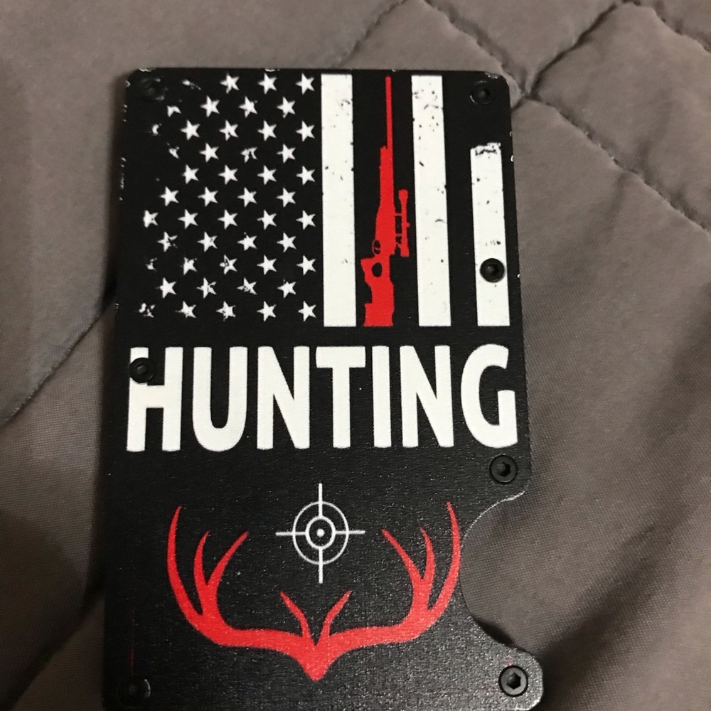 Black and Red Hunting Wallet